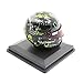 HTLNUZD 2025 1/5 Mini F1 Racing Helmet - Mcl39 Lando Version, Simulation Resin Model, Collectible Helmet Gift for Racing Fans