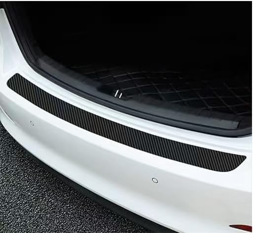 Car Rear Bumper Protector for Suzuki Swift 2012-2022 2023 2024, Trunk Anti-Collision Sticker, Anti-Scratch Carbon Fiber Trunk Door Sill Protection Strip Sticker