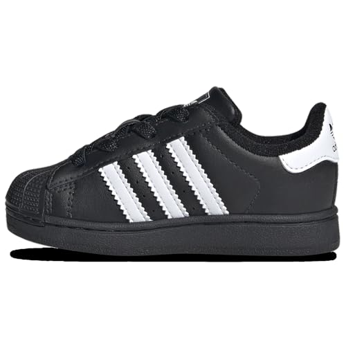 Adidas Originals Superstar II - Boys' Toddler (JH9985, Black/White)2