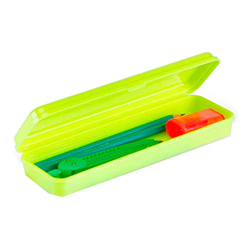 Estojo Plus Amarelo Neon