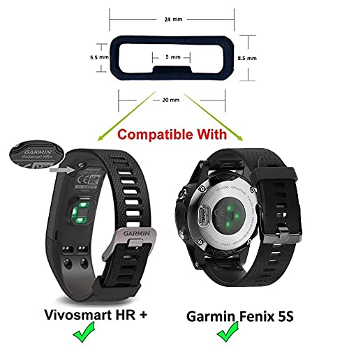 Sujetador de correa de 20mm para Garmin Fenix 7S y 6S ideal para running y yoga urbano 3
