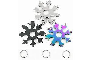 3 Pack 18-in-1 Snowflake Multi-Tools