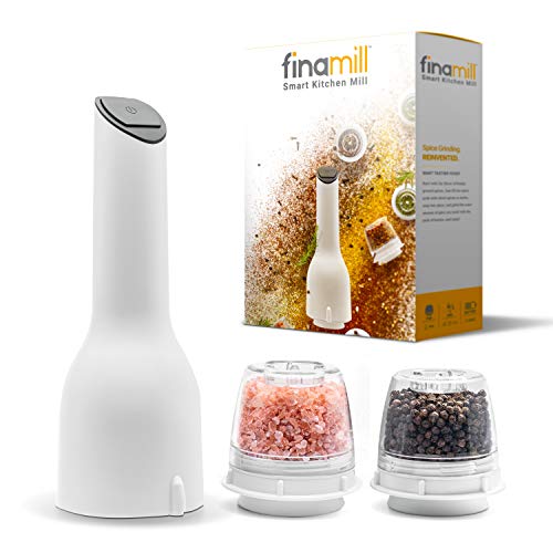 FinaMill Electric Grinder – Grind More Than Just Pepper. Store Each Spice In