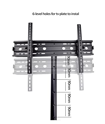 Carrito móvil inclinable para TV 30"-65" Acero frío miniatura 2