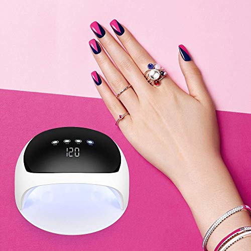 ZOUJUN UV-LED-Nagel-Lampe 48W, bewegliches Gel Lampe for Heim- und Salon, Gel beweglicher Maniküre Lichttherapie-Lampe… – Bild 5