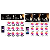 Lumary Smart Recessed Lighting Ultra-Thin 4 Inch 12PACK+Smart Recessed Lighting Ultra-Thin 6 Inch 12