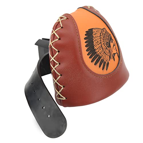 Quiver, Quick Release System 4 Arrows Brown Leather Material Quiver Holder Archery Quiver