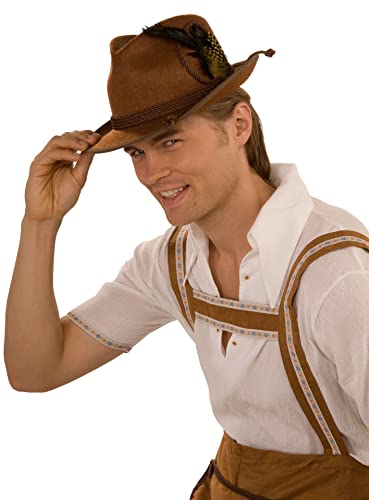Forum Novelties 65767 Deluxe Oktoberfest Hat, Brown, One Size #TOP1