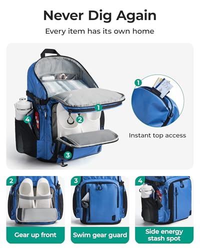 BAGSMART Sports Gym Backpack