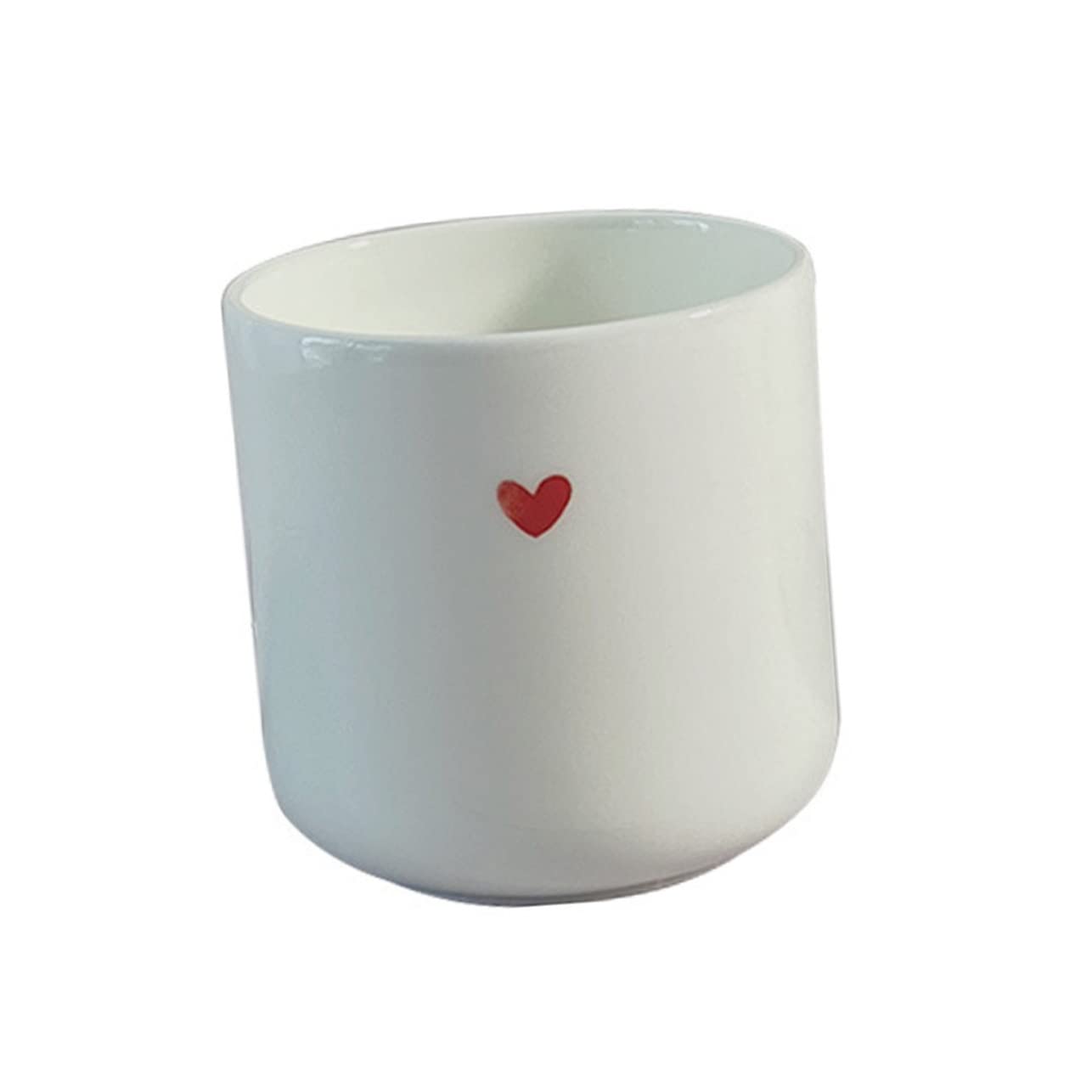 Taza de café expreso Tazas de café únicas - Taza de café Tazas en forma de corazón Taza de té de cerámica Taza de té de porcelana expreso Taza de té Taza de cerámica Vaso de jugo Amantes Concentrado