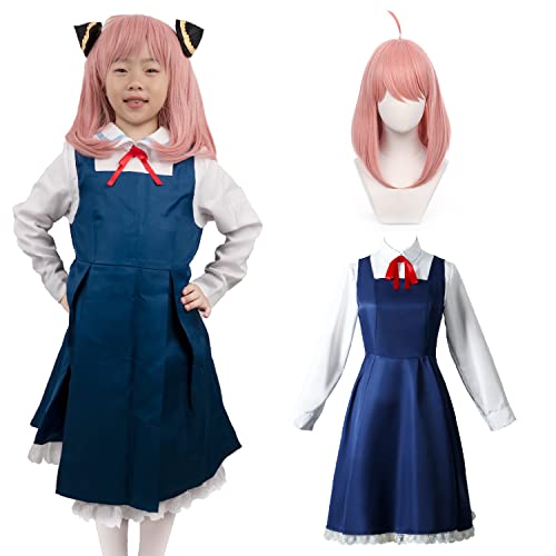 黒崎良品 SPY FAMILY スパイファミリー コスプレ衣装 ウィッグ付き 学園祭 文化祭 漫遊展 コスチューム