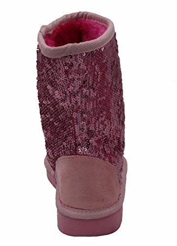 Classic Sparkles Double Shade Sequins Midnight Sequin Kids Boots3