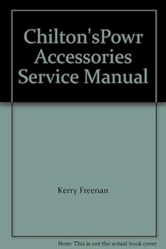 Unknown Binding Chilton'sPowr Accessories Service Manual Book