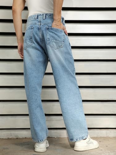 Image of HIGH Star Men's Regular Fit Mid Rise Jeans