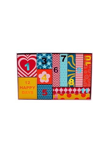 JöVö - Calendario de Adviento de Maquillaje | 12 Ítems de Belleza | Sorpresas Diarias: Labiales, Sombras, Colorete en Crema, Gloss y Más | Calendario Adviento 2024 | Navidad