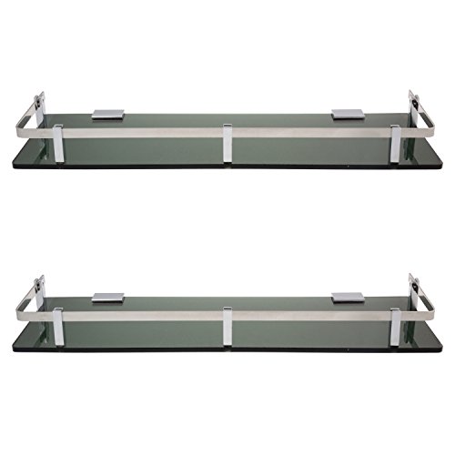Horseway Acrylic Wall Mount Shelf - 2 pc (18X5 Inch)