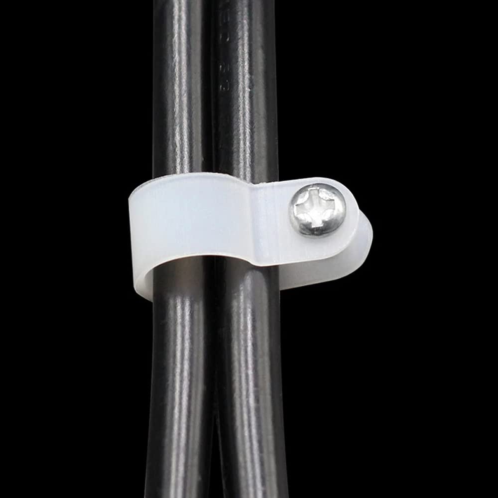 Kit 160 Morsetti Cavo Nylon Tipo R - 8 Misure Per Gestione Cavi Elettrici E Condotti - Foto 11