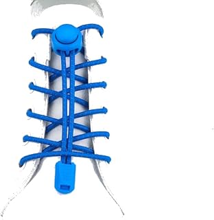 Tieless Elastic Shoe Laces - No Tie Shoelaces - One Size Fits All for Kids and Adults - Elastic No Tie Shoelace