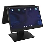 Fockety Caja registradora de 15,6 Pulgadas, Sistemas POS para pequeñas Empresas con Sistema operativo Android 11, Caja registradora electrónica para comercios minoristas (Enchufe de la UE)