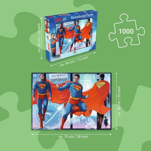 Puzzle 1000 pièces : Superman Ravensburger France - vue 4