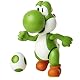 Nintendo Figur (10cm) W1 - Yoshi mit Ei