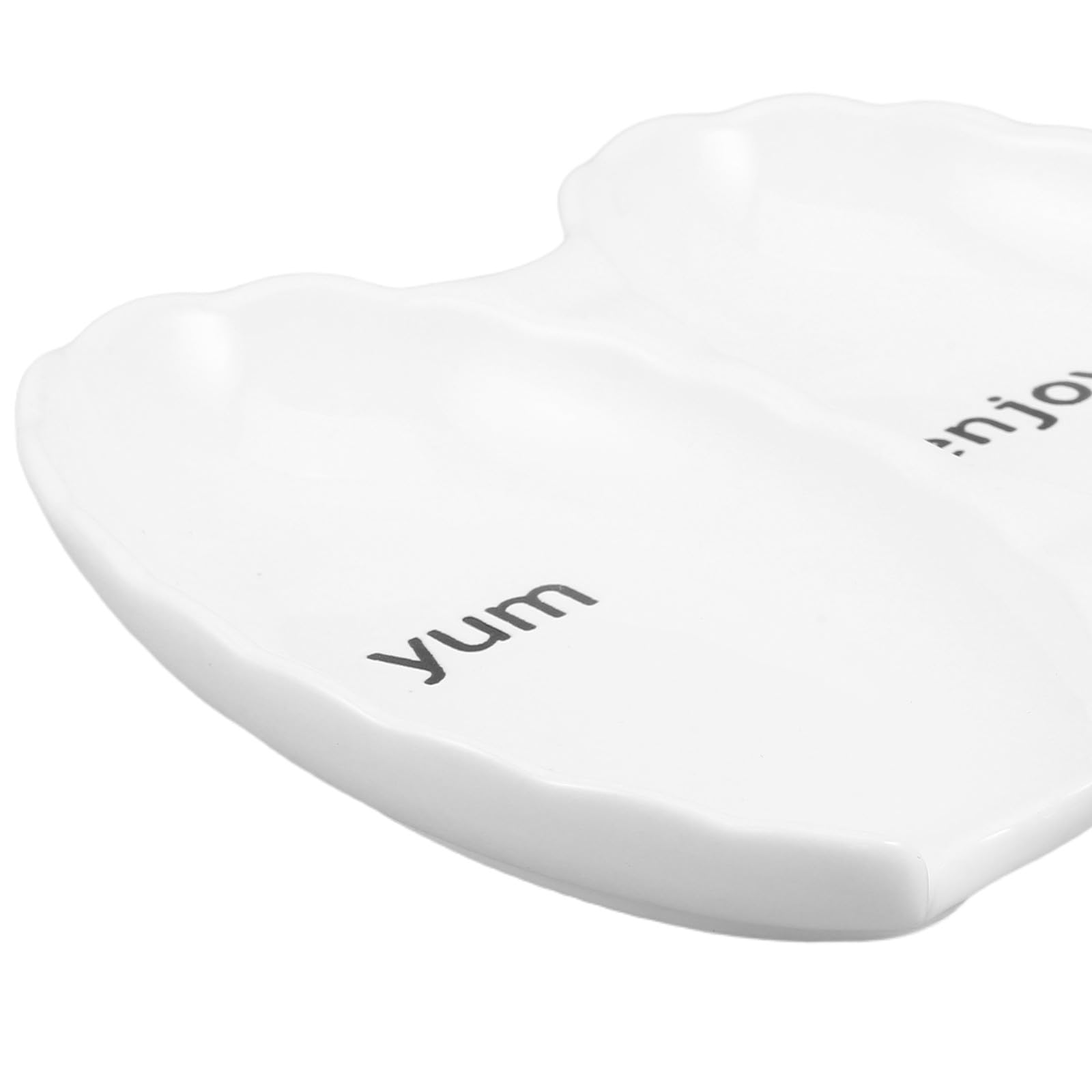 TOYANDONA 4 ceramiczne podstawki pod łyżki z 2 otworami do blatu kuchennego