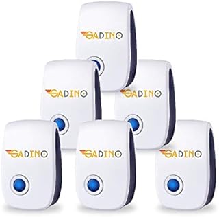 6 Packs Ultrasonic Pest Repeller - Pest Repellent Plug in - Mosquito Repellent for Mice, Rats, Spiders and Insects - Mouse Repellent - Mice Repellent - Insect Repellent - Rodent Repellent