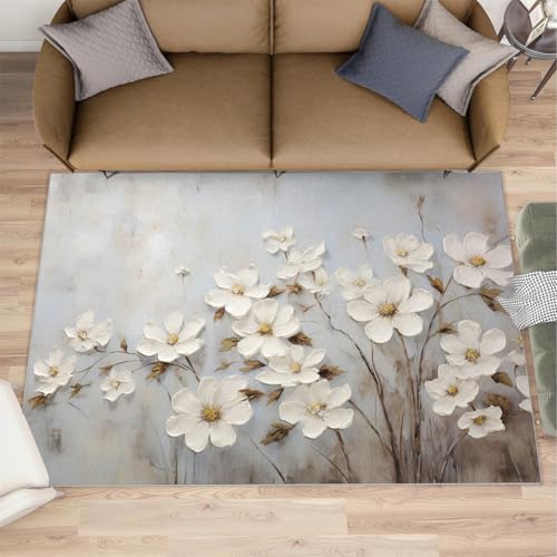 Tapete Floral Moderno 60x90 cm Para Entrada miniatura 2