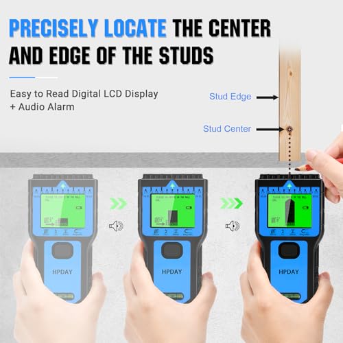 Hpday HP-ST001-LBLUE02 Stud Finder Wall Scanner thumb #3