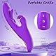 G Punkt Vibration für Frauen Sex Spielzeug für die Frau, Dildo Vibrator mit 9 Schlagmodi und 9 Vibrationmodi, Vibratorensets für Frauen Neue Hohlkonstruktion Klitoris Stimulator Sex Toys