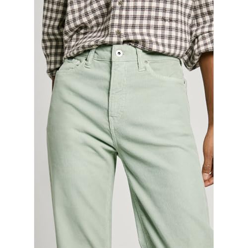 Pepe Jeans Willa Pantaloni, Verde (Verde Chiaro), 30 W/30 L Donna - 5