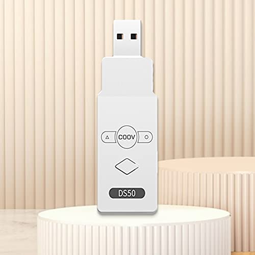 MERIGLARE Adaptadores de Controlador Sem Fio Conversor de Adaptadores Sem Fio Portátil, DS50 Branco,