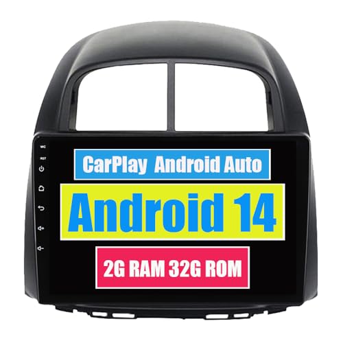 RoverOne Autoradio Stéréo pour Toyota Passo Daihatsu Boon Sirion pour Subaru Justy Perodua Myvi avec Lecteur Multimédia Android Auto Navigation GPS Écran...