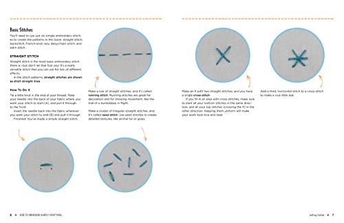 Image of How to Embroider Almost Everything: A Sourcebook of 500+ Modern Motifs + Easy Stitch Tutorials - Learn to Draw with Thread!