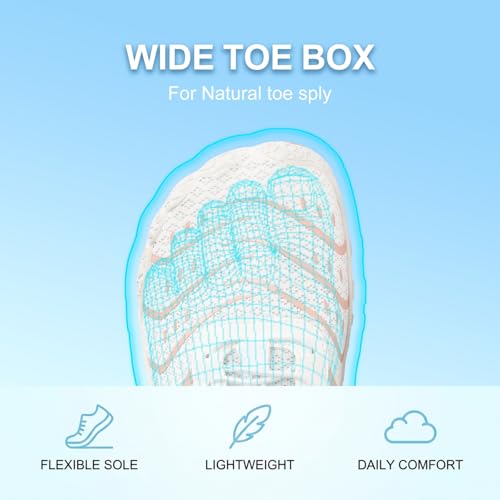 Image of Barefoot Shoes for Women & Men, Grounded Walking Hiking Barefoot Shoes, Wide Toe Box Non-Slip Water Athletic Footwear, Comfortable Vitality Barefoot Footwear, Trail Running Sneakers Unisex