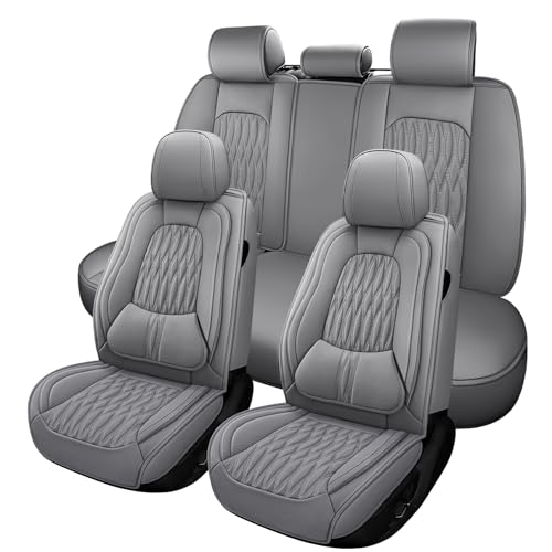 Housses de siège auto imperméables WELLDO grises pour préserver le confort de votre SUV