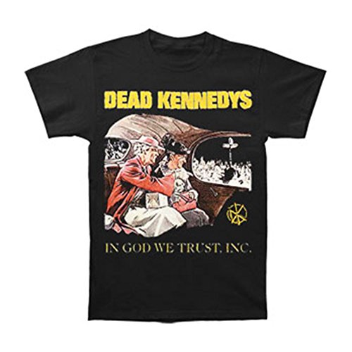 JSR - Camiseta - Hombre de color Negro de talla Small - Jsr Dead Kennedys In God We Trust (Camiseta) Small - Nero