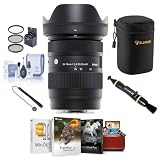 Sigma 28-70mm f/2.8 DG DN Contemporary Lens for L Mount, Bundle with Corel Mac Software Suite, 67mm Filter Kit, Lens Pouch, Lens Cleaner, Cleaning Kit, Lens Cap Tether