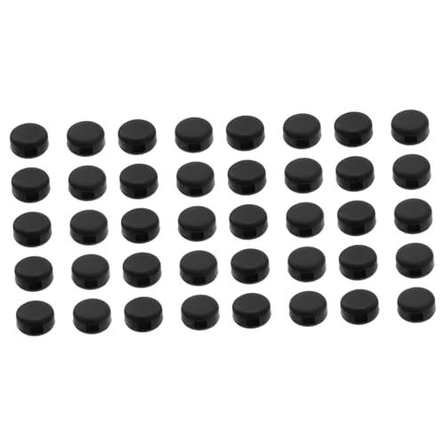 IWOWHERO 40 Pcs Glasses Anti-Slip Cover Anti- Eyeglasses Retainers Eyewear Retainer Anti Slip Eyeglass Holder Glasses Holder Strap Adjustable Eyeglasses Round Glasses Black