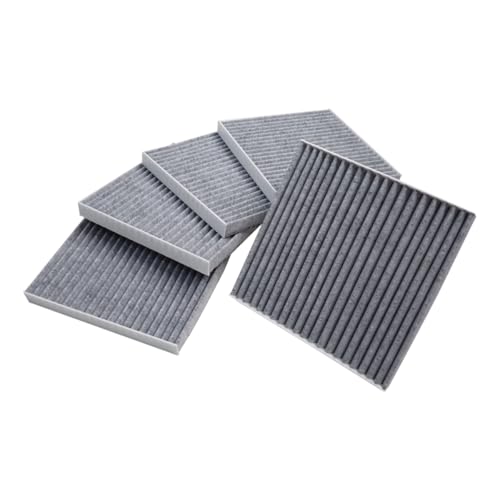 CAPSOL オッティ(H91W H92W) デイズ(B21W) デイズルークス(B21A) 日産車用 エアコンフィルター 活性炭入 5枚セット AY685-NS023 AY684-NS025 AY685-NS025 27120-6A00A 27120-6