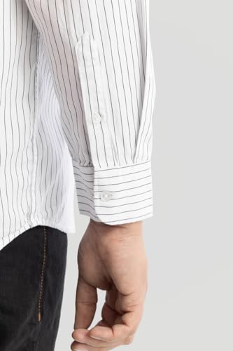 Image of SNITCH Ignazio Maroon Stripes Shirts