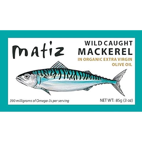 Matiz Mackerel in Extra Virgin Olive Oil | 3 Ounces | Spanish Natural Artisan Wild Caught Fish (5 Pack) Cover