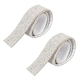 VALICLUD 2 Rollen Selbstklebende Ofendichtung für Holzöfen Hitzebeständiges Flaches Dichtungsband für Kamin Holzofentür Zuverlässiges Ofendichtungsmaterial für Ofenreparatur und Wartung