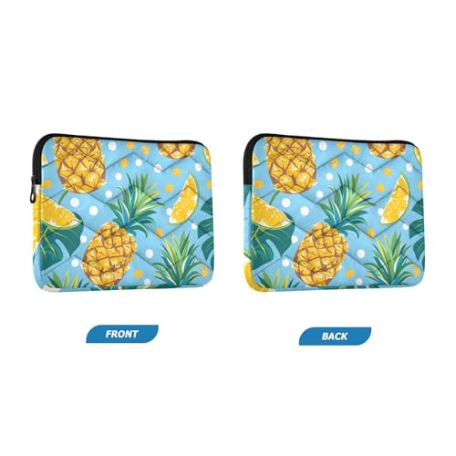 Funda para laptop JIPONI Tropical Leaf Pineapples 15.6-16" miniatura 3