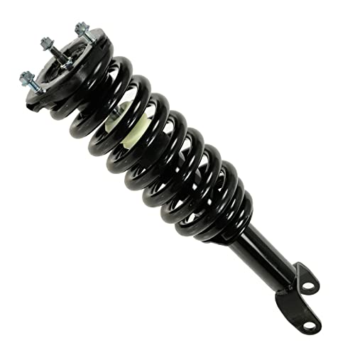 Image of TRQ Front and Rear Suspension Kit Complete Strut & Coil Spring Assembly Shock Absorber Sway Bar Stabilizer Link Compatible with 2005-2009 Dodge Dakota 2006-2009 Mitsubishi Raider