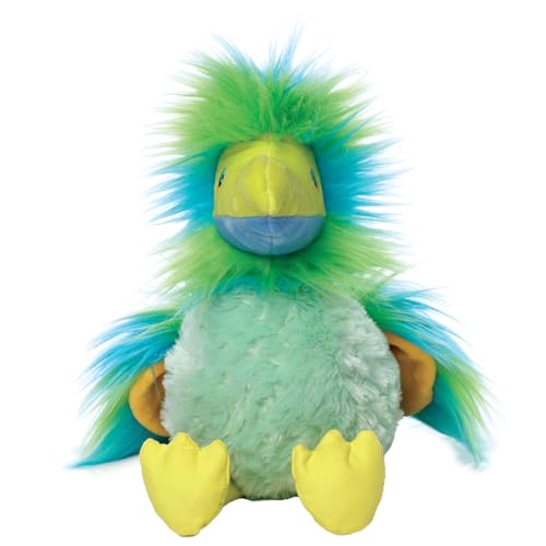 Jouet en peluche multicolore Silly Birds Pistache Manhattan Toy pour cadeau de naissance