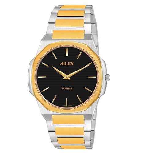 Image of ALIX AL2913 Men's Waterproof Multifunctional Stainless Steel Strap Quartz Analog Watch