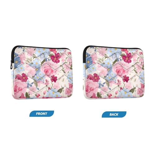 Funda para portátil 13-14 pulgadas con diseño floral miniatura 2