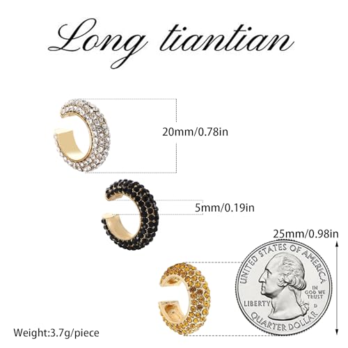 Image of Ear Cuff Set Non Piercing Stackable Clip On Earrings