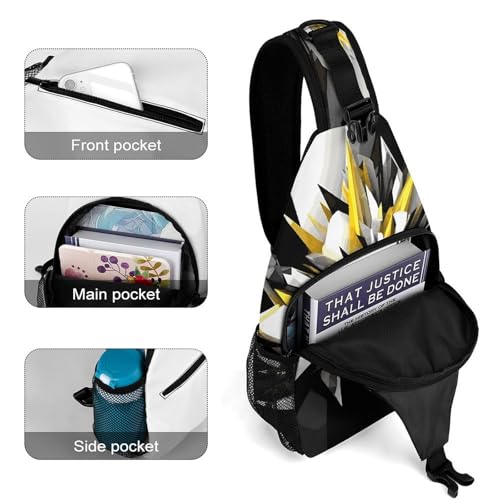 Bolso Sling Bandolera Casual Deportivo para Día miniatura 4